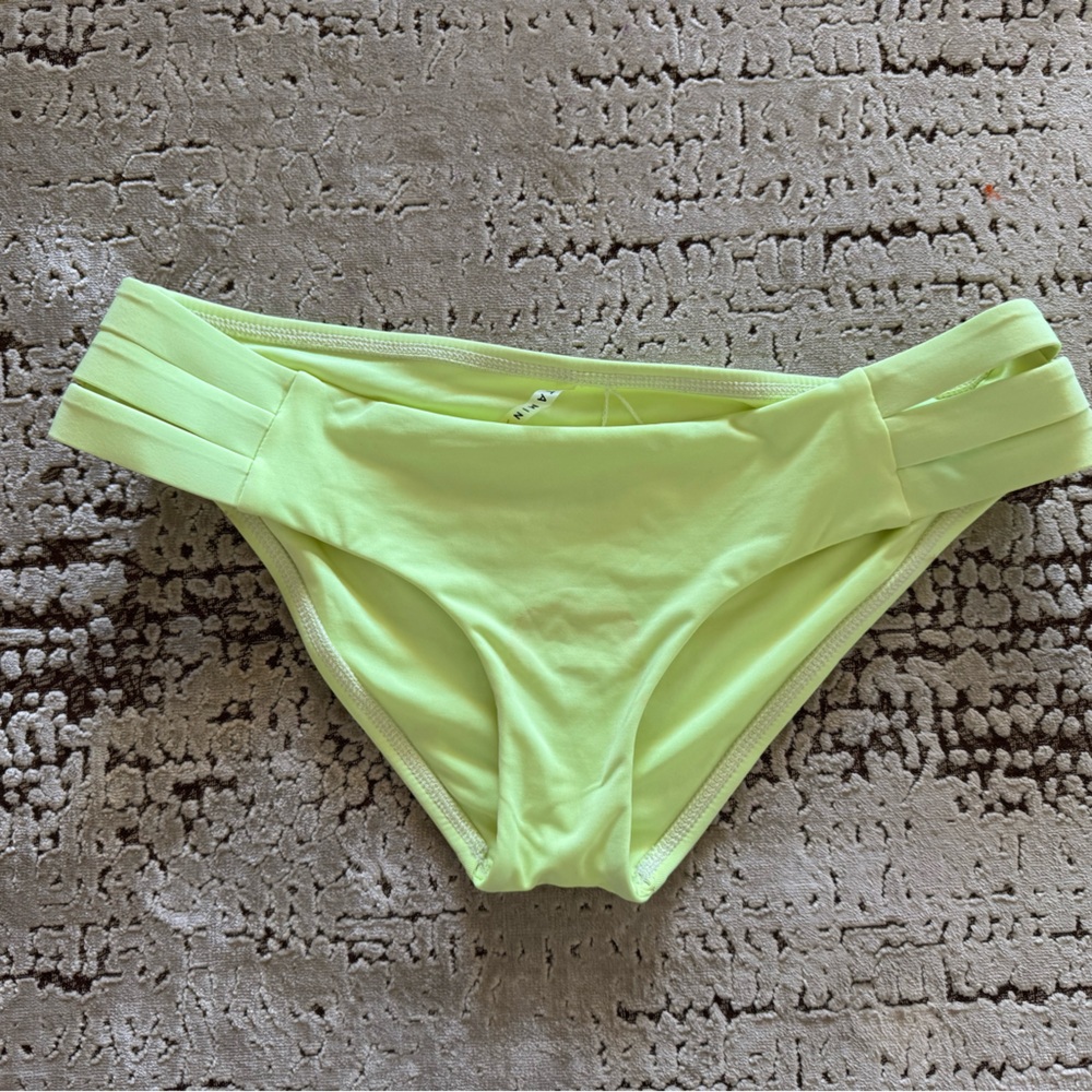 Vitamin A Lime Green Bikini Bottom